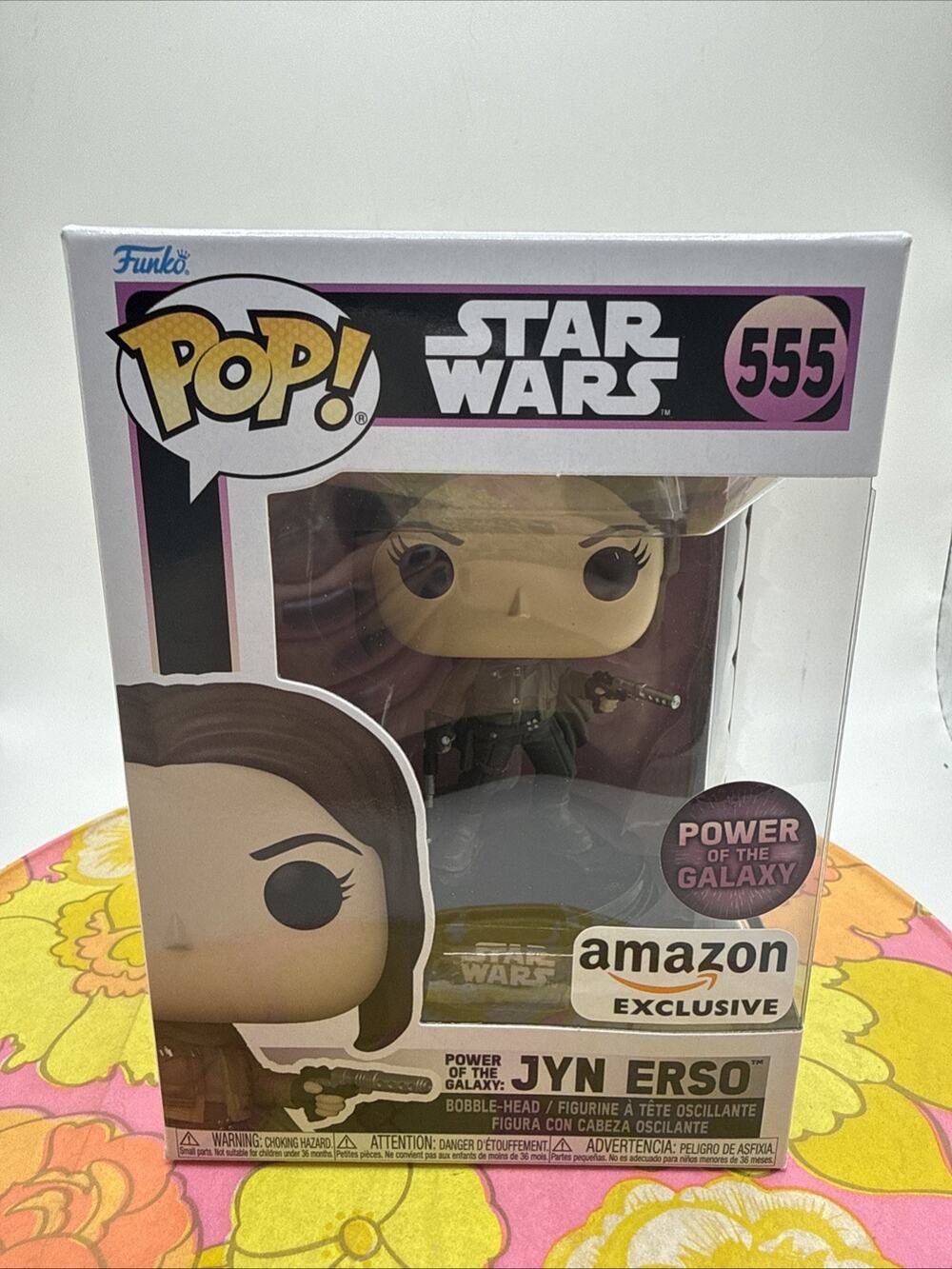 Funko Pop! Star Wars - Power of the Galaxy: Jyn Erso - Amazon (Exclusive) #555
